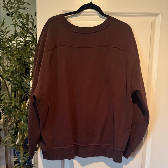 Lululemon Oversized Fleece Crew - Picture 2 of 3